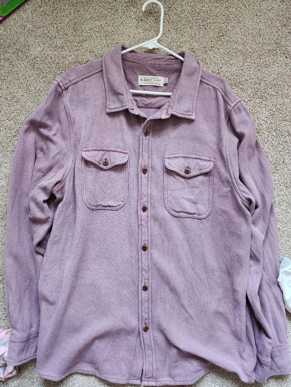 Men's Outerknown Blanket Chroma Lilac Sands Size XL